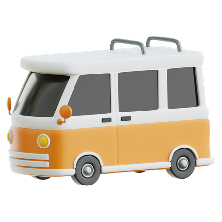 Wohnmobil  3D Icon