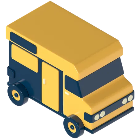 Wohnmobil  3D Icon