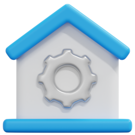 Heimumgebung  3D Icon