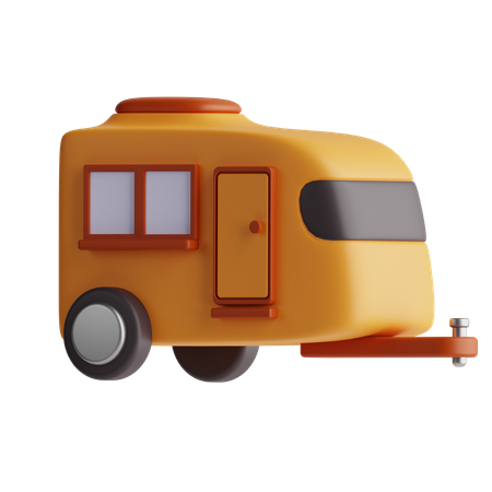 Wohnwagen  3D Icon