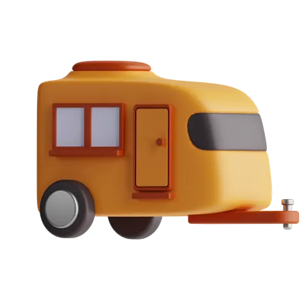 Wohnwagen  3D Icon