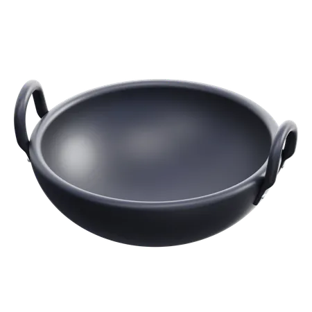 Wok  3D Icon