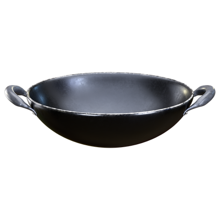 Wok  3D Icon