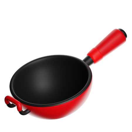 Wok  3D Icon
