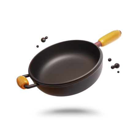 Wok  3D Icon