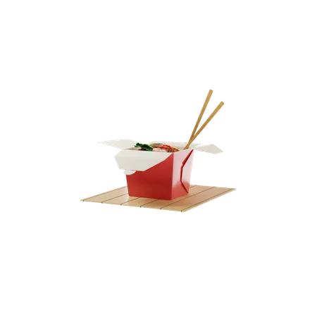 WOK  3D Illustration