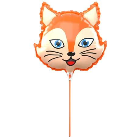 Wolf Balloon 3D Icon
