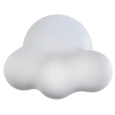 Wolke  3D Icon