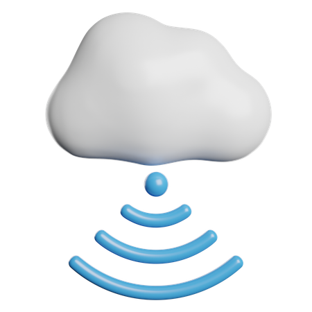 Wolke  3D Icon