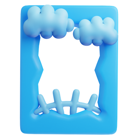 Wolke  3D Icon