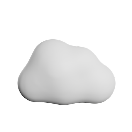 Wolke  3D Icon