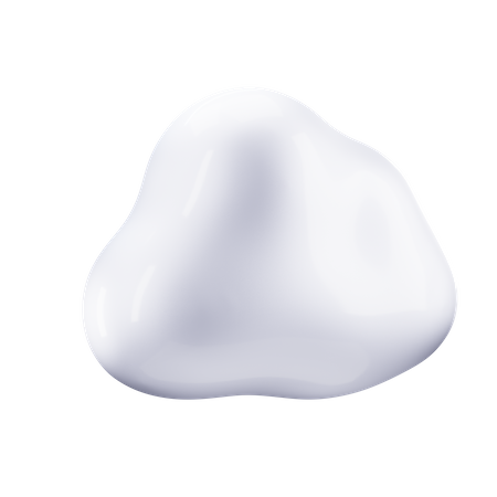 Wolke  3D Icon