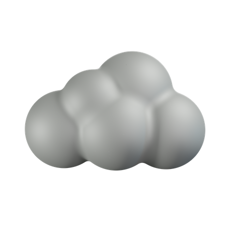 Wolke  3D Icon