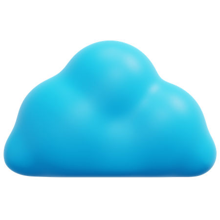 Wolke  3D Icon