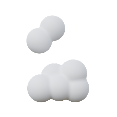 Wolke  3D Icon