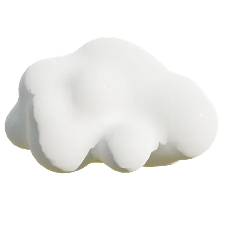 Wolke  3D Icon