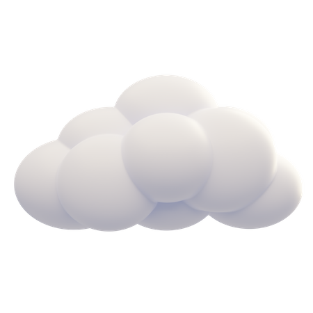 Wolke  3D Icon