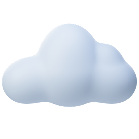 Wolke  3D Icon