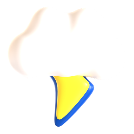 Wolke donner  3D Icon