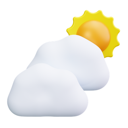 Wolken  3D Icon