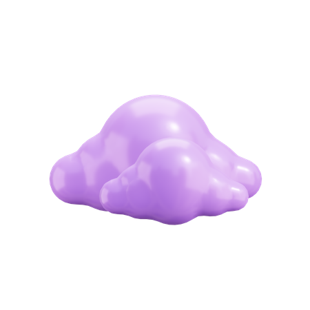 Wolken  3D Icon
