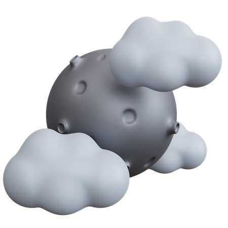 Wolken  3D Icon