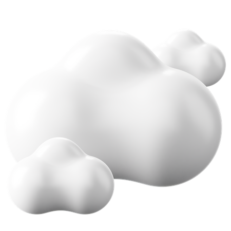 Wolken  3D Icon