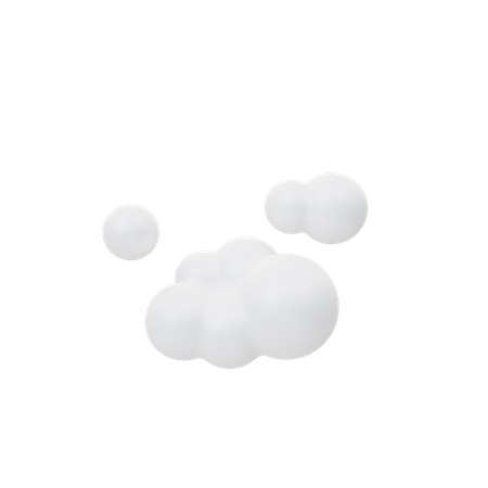 Wolken  3D Icon