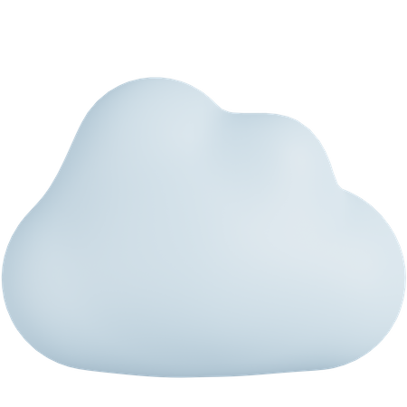 Wolken  3D Icon