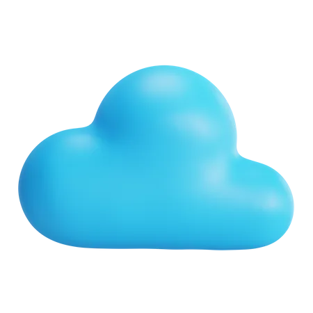 Wolken  3D Icon