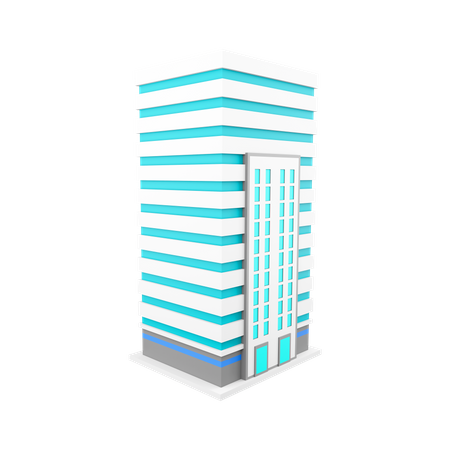 Wolkenkratzer  3D Icon