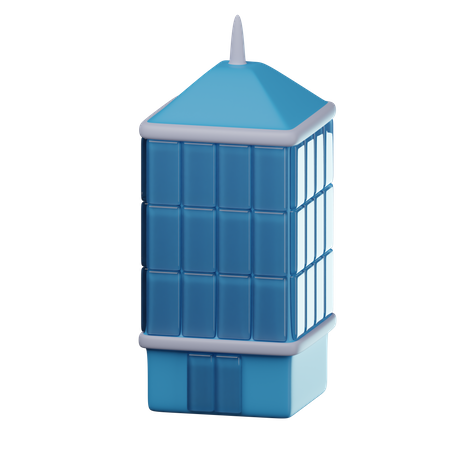 Wolkenkratzer  3D Icon
