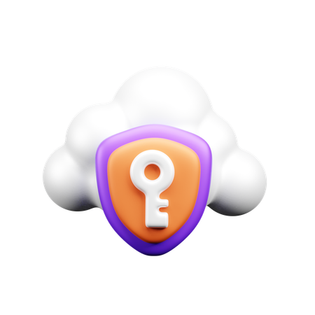 Cloud-Sperre  3D Icon