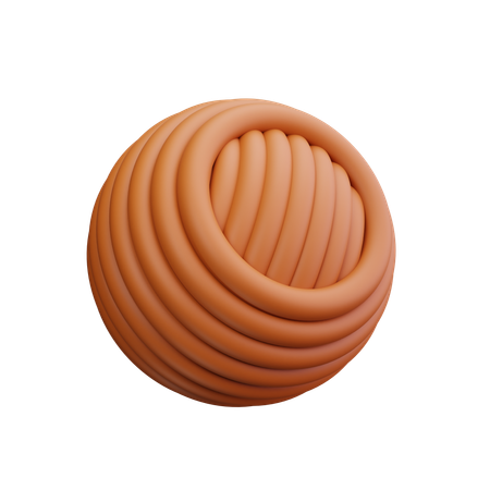 Wollknäuel  3D Icon