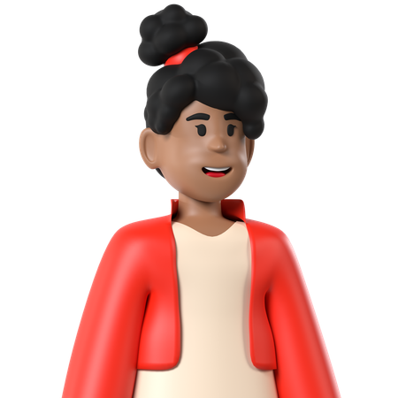 Woman  3D Icon