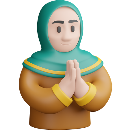 Woman  3D Icon