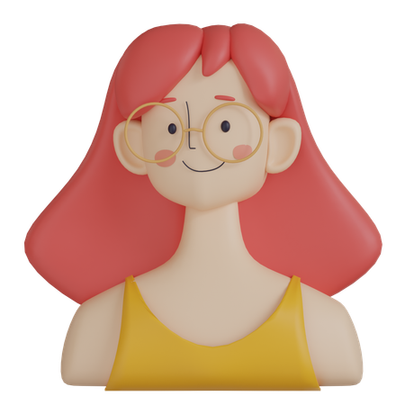 Woman  3D Icon