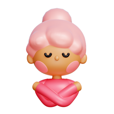 Woman  3D Icon