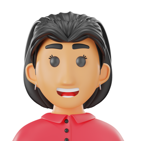 Woman  3D Icon