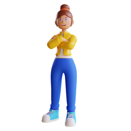 Woman  3D Icon