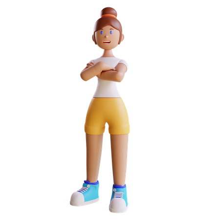 Woman  3D Icon