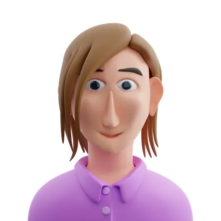 Woman Avatar  3D Icon