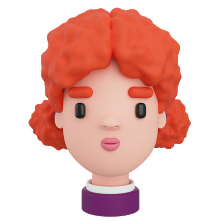 Woman Avatar  3D Icon