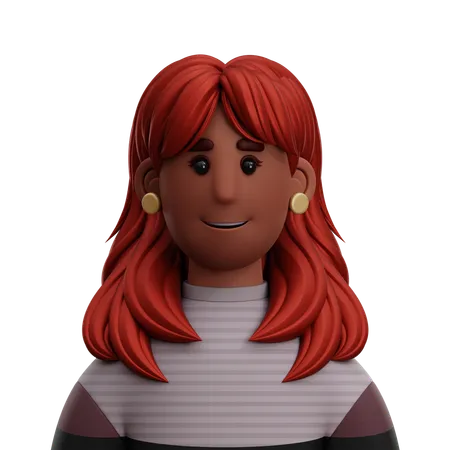 Woman Avatar  3D Icon