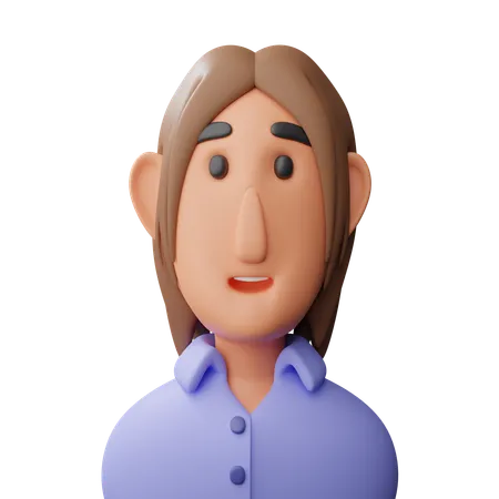 Woman Avatar  3D Icon