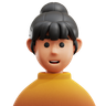 girl avatar emoji 3d