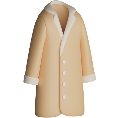 Woman Coat  3D Icon