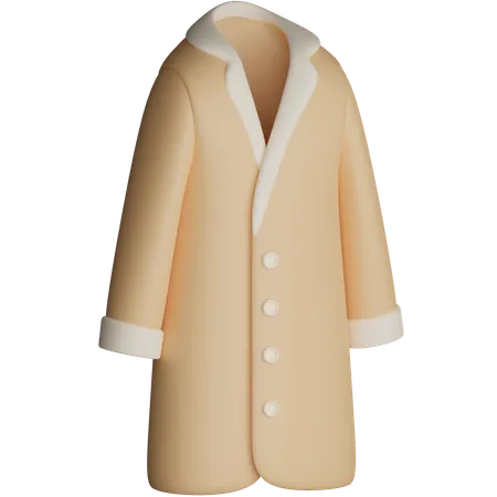 Woman Coat  3D Icon