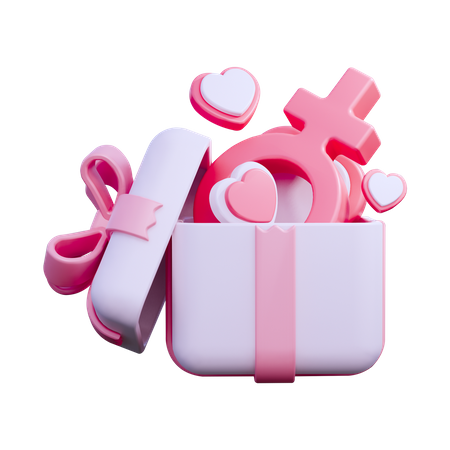 Woman Day Gift  3D Icon