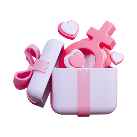 Woman Day Gift  3D Icon